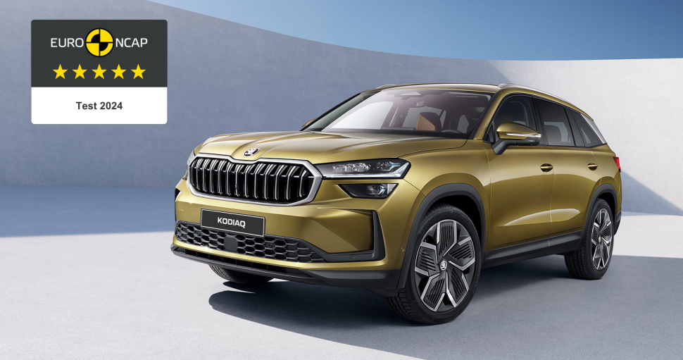 Новые Škoda Kodiaq и Superb получили пять звезд Euro NCAP