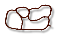 Прокладка радіатора оливи (06L117070)