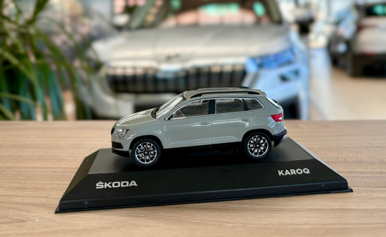 Модель Karoq Grey 1:43 (5A7099300F7A)