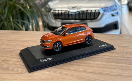 Модель Fabia A07 1:43 Phoenix orange (6VA099300A2Z)