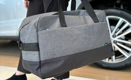 Сумка спортивна SKODA сірий меланж (000087318N) 4