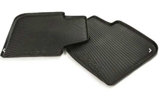 Коврик резиновый KODIAQ задн (к-т, 2 шт.) (565061512A) 1