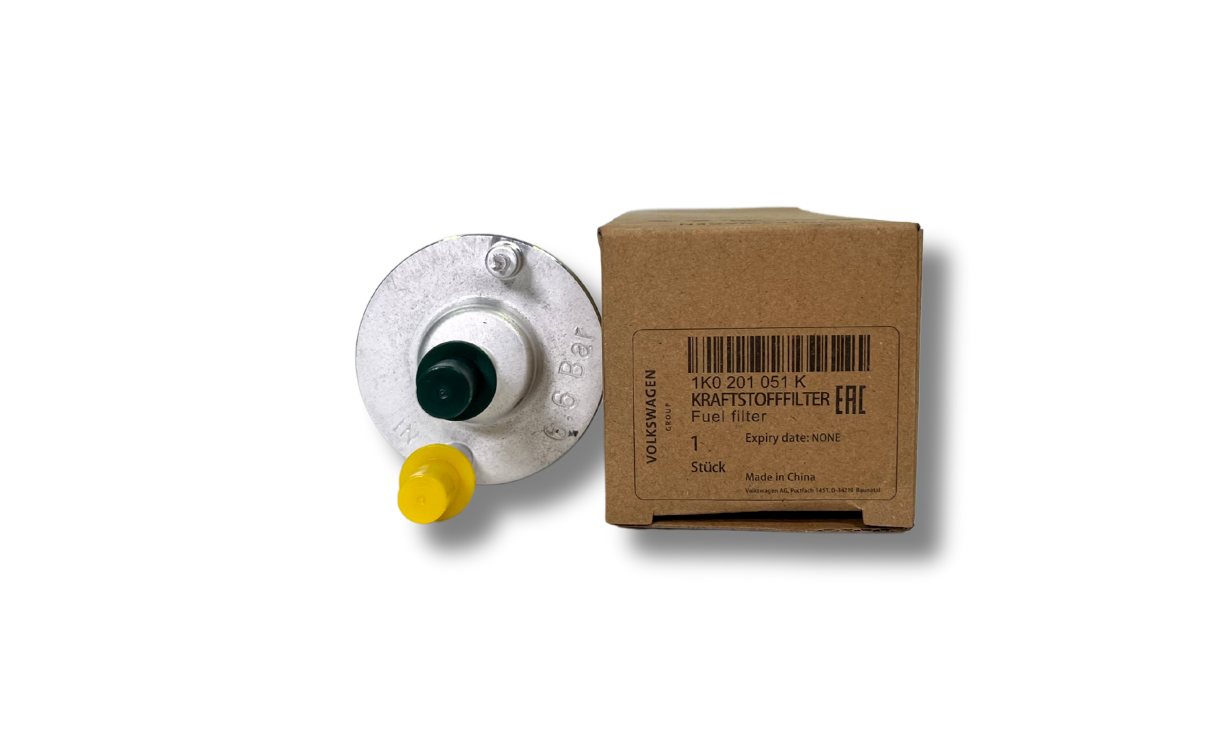 Фильтр топливный 6.6 bar (1K0201051K) 3