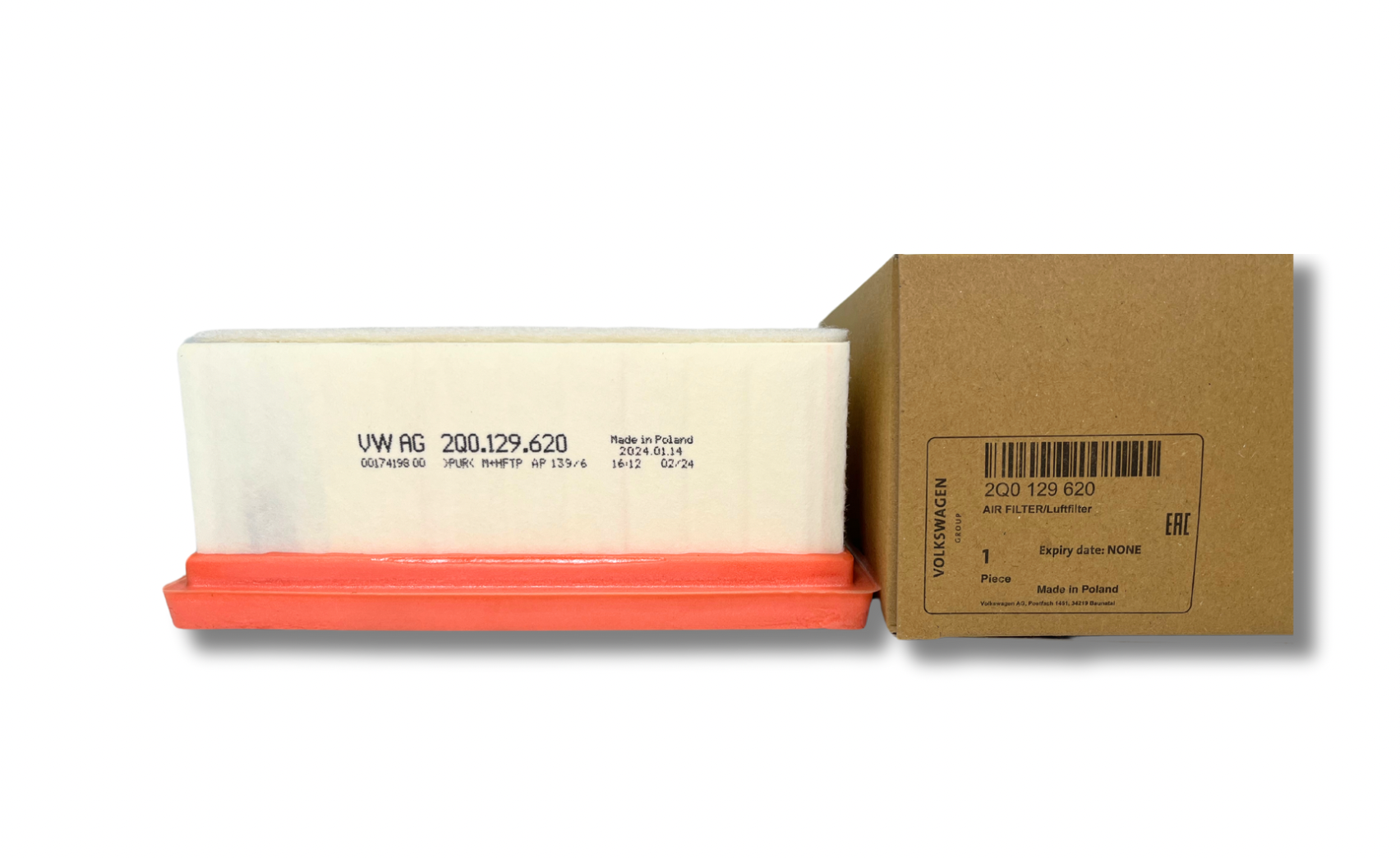 Фильтр воздушный двигателя (2Q0129620) 3