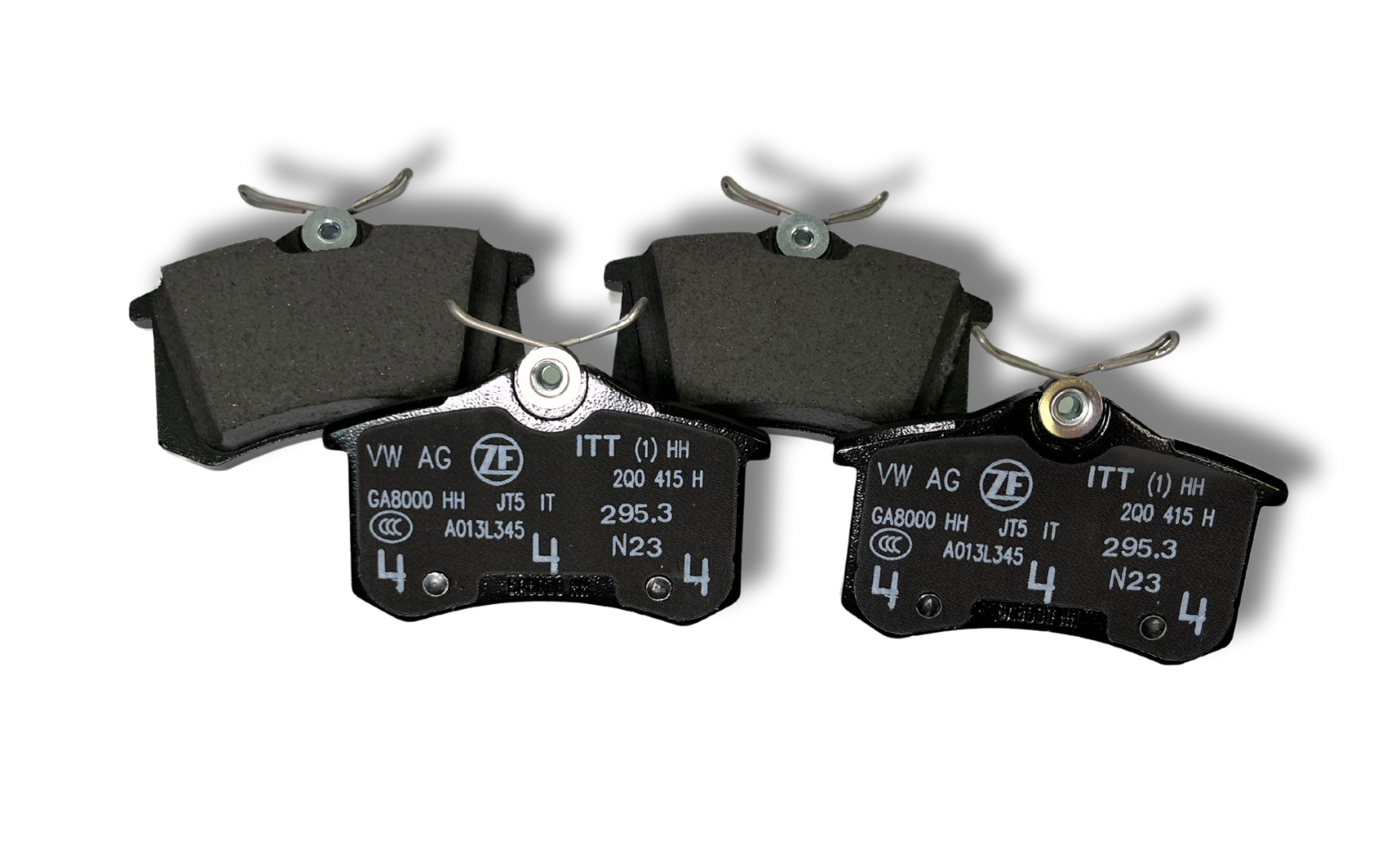 Колодки тормозов зад. (2Q0698451C) 3