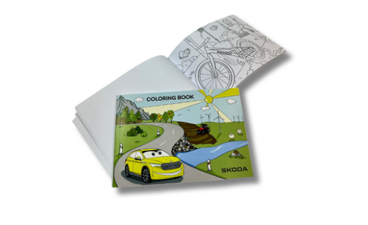 Книжка для розфарбовування дитяча SKODA (000087703QK) 2