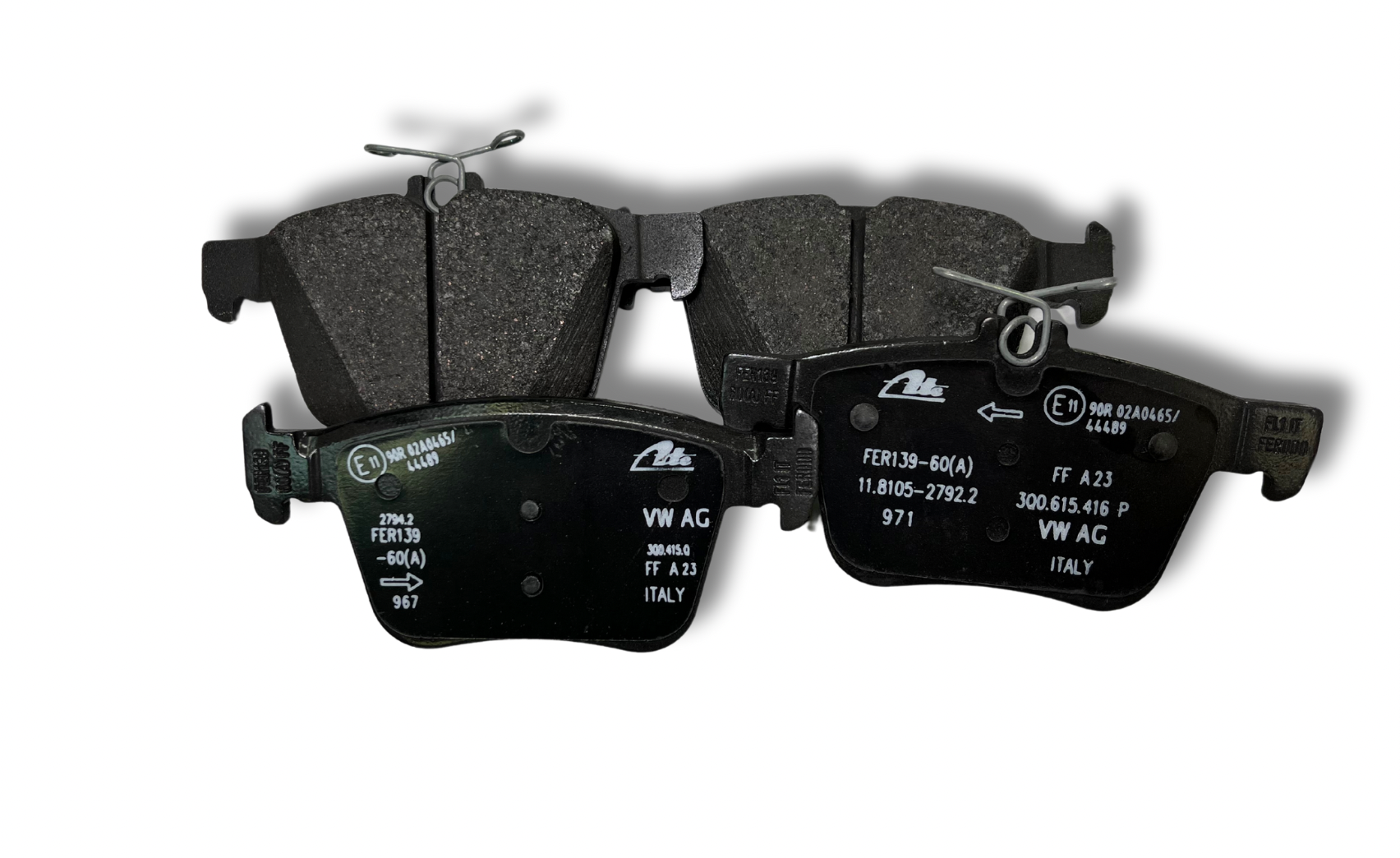 Колодки тормозов зад. (3Q0698451F) 3