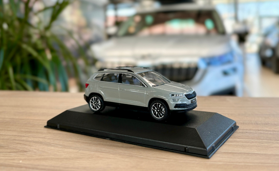 Модель Karoq Grey 1:43 (5A7099300F7A) 5