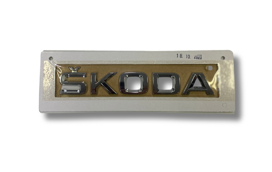 Надпись хром SKODA (5JA8536872ZZ) 2