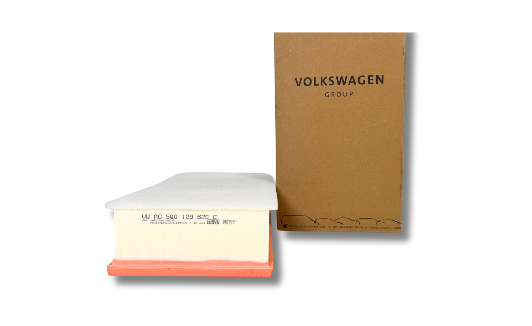 Фiльтр повiтряний двигуна (5Q0129620C) 3