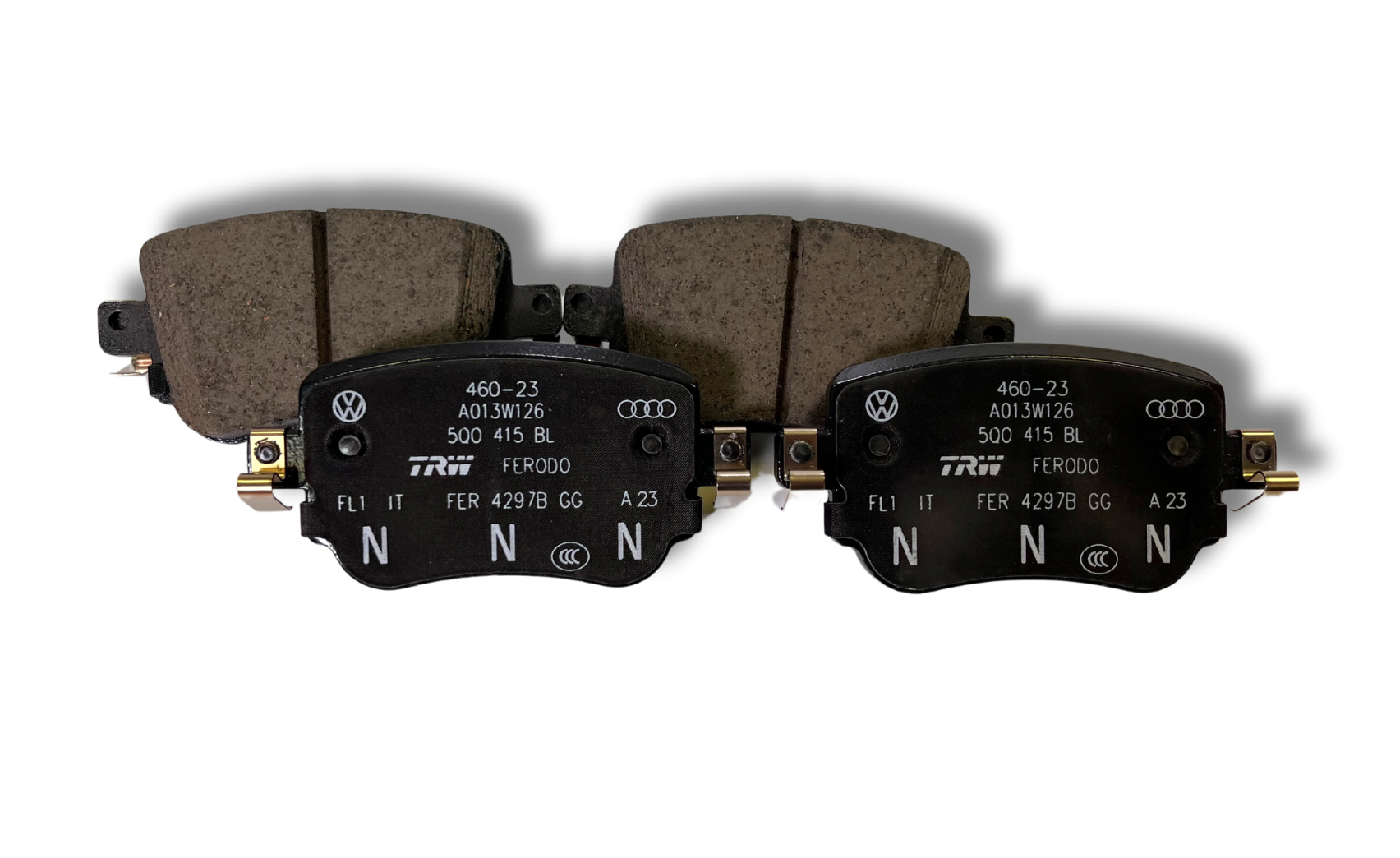 Колодки тормозов зад. (5Q0698451AL) 3