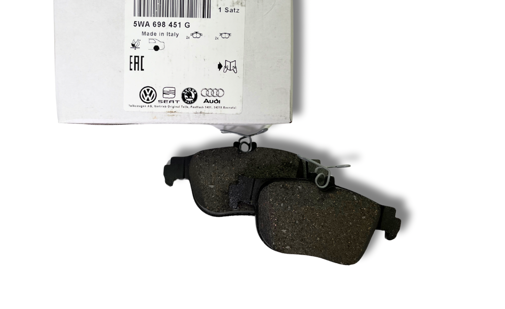 Колодки тормозов зад. (5WA698451G) 1
