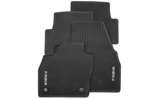 Коврик резиновый (к-т, 4 шт.) (6VB061500) 1