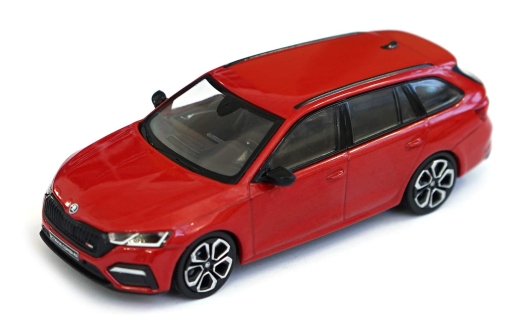 Модель Octavia Combi RS A8 1:43 Velvet red (5E7099300AF3P) 1