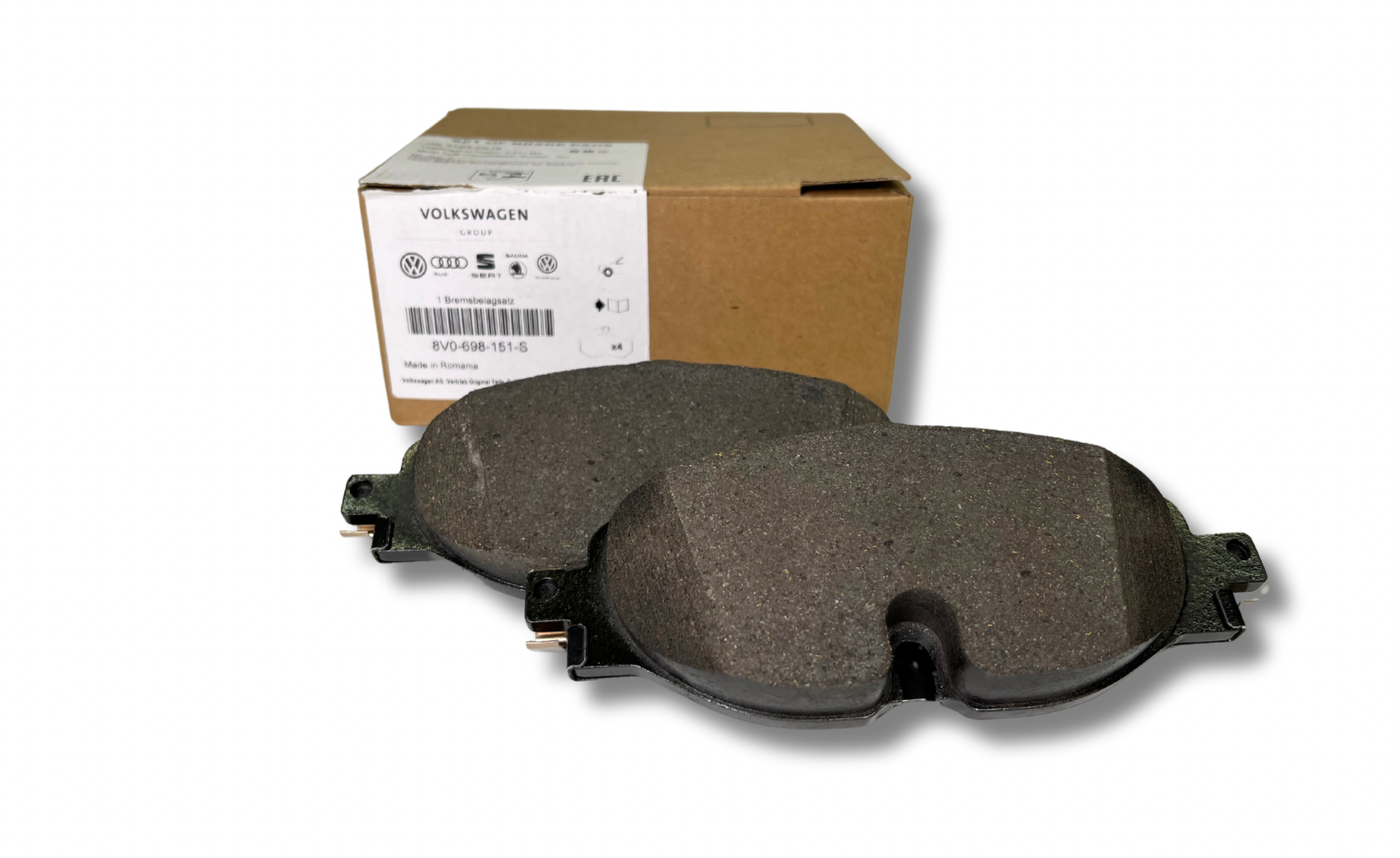 Колодки тормозов передние (8V0698151S) 1