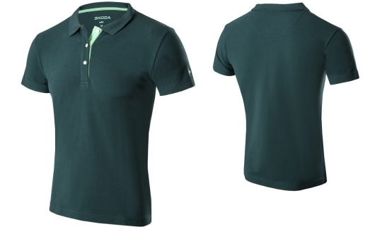 Футболка-поло чоловiча SKODA emerald (р-р L) (000084230BL549) 3