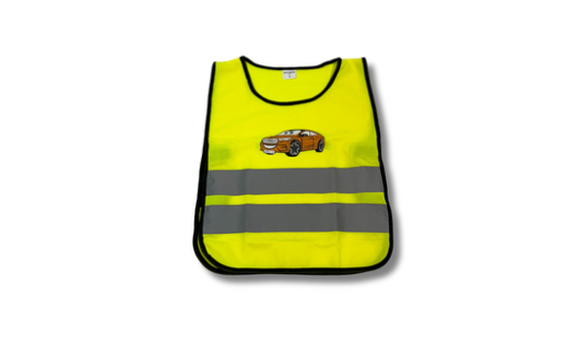 Жилет сигнальний дитячий жовтий (р-р S) (6U0084030F) 1