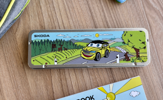 Олівці для розмальовок SKODA (к-т 6шт.) (6U0087558B) 2