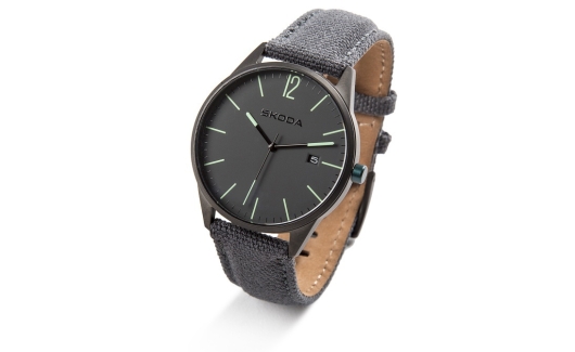 Часы наручные мужские Škoda серый антрацит (000050800AE) 1